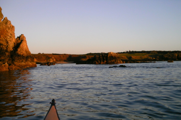 photograph looking into Llanbadrig Cove 