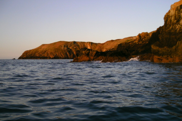 photograph of the two headlands 