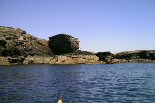 photograph of the rock formations at Dafarch Point 