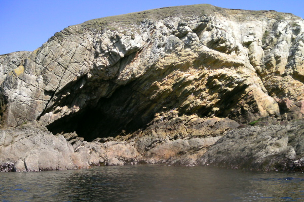 photograph of cave 