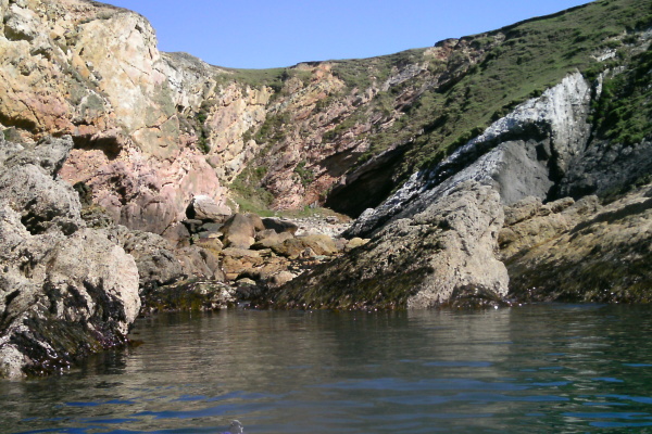 photograph of a mystery cave 