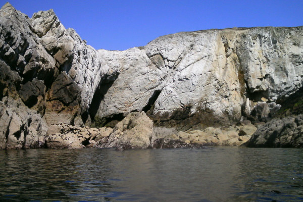 view of the back of the headland 