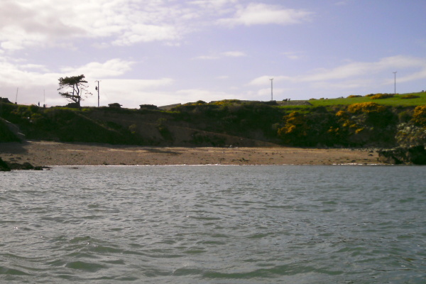 photograph looking back at Porth yr Ogof 