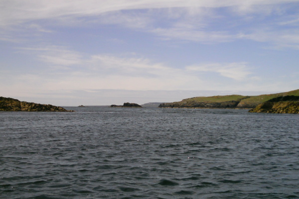 photograph looking across to Rhoscolyn Head 