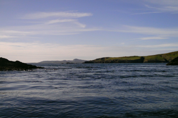 photograph looking across to Rhoscolyn Head 