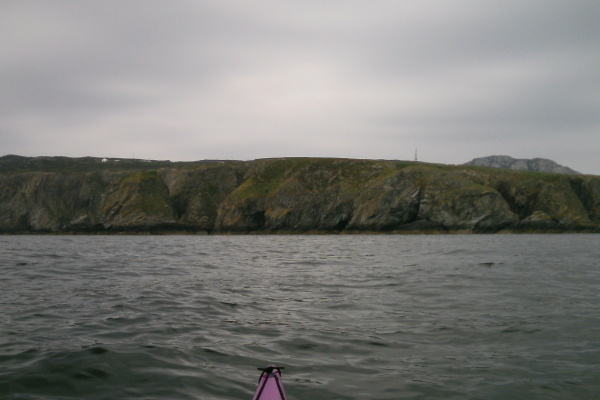 photograph of the coastline beyond Abraham`s Bosom 