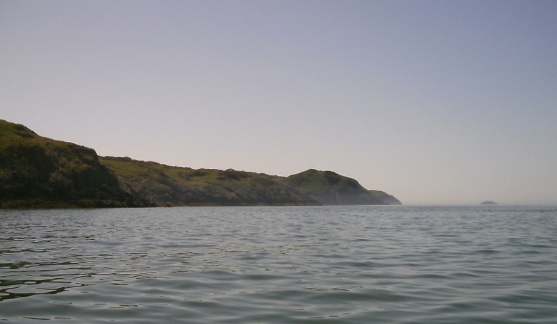  looking along the north coast to Dinas Gynfor and Middle Mouse 