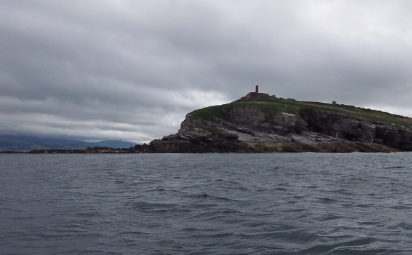 photograph of the north east end of Puffin Island 