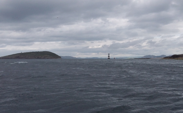 photograph looking east towards Penmon 