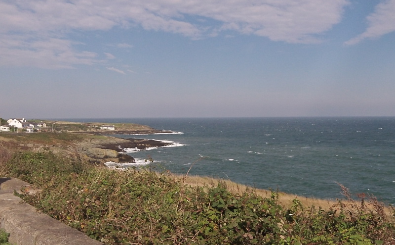 another photograph of the sea at Bull bay 