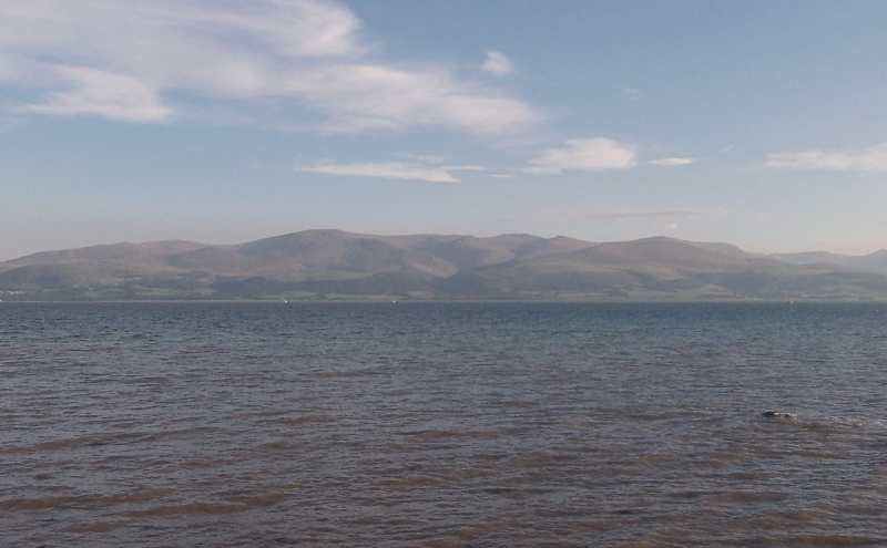 another photograph of the North Wales coastline 