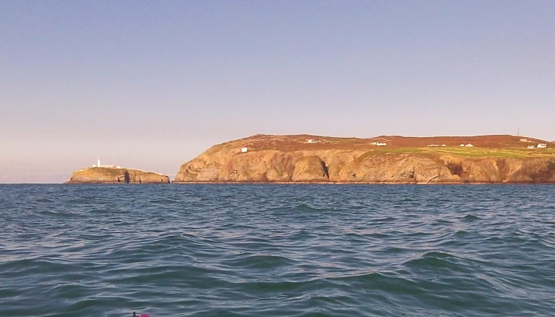 outlying rocks at Dinas Stack  