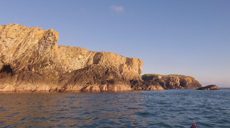 looking towards Dinas Stack  