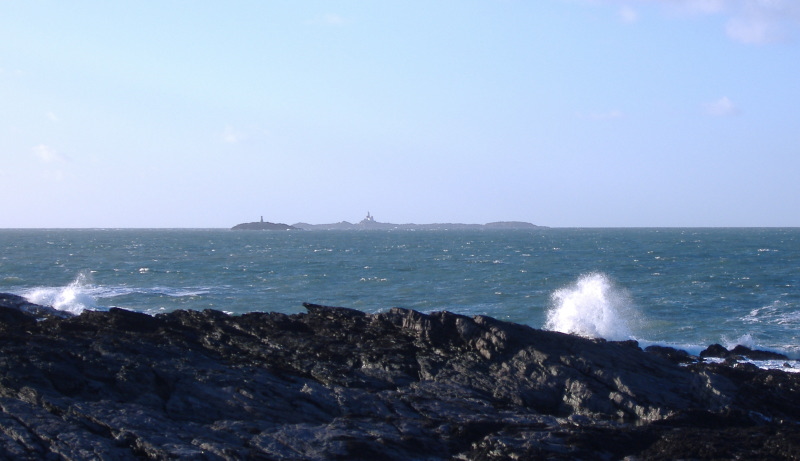 The Skerries and West Mouse from Cemlyn Point  