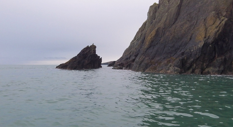 the headland at Torllwyn