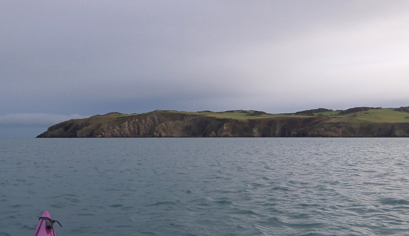 looking across to the east side of Porth Wen 