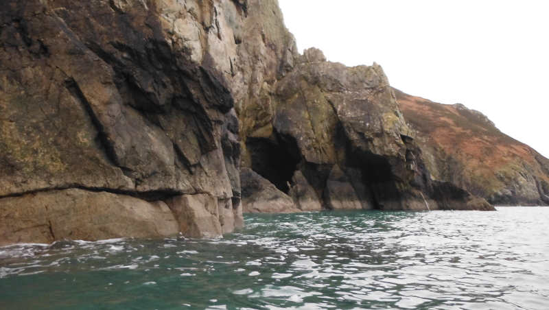 the entrance to a tunnel  