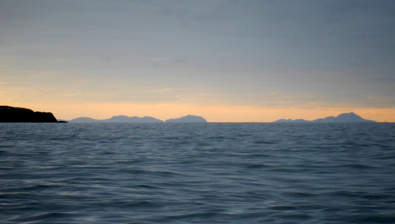 looking south past Penrhyn Mawr to the Llyn Peninsula  