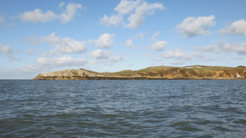 looking back at Llanbadrig Head  