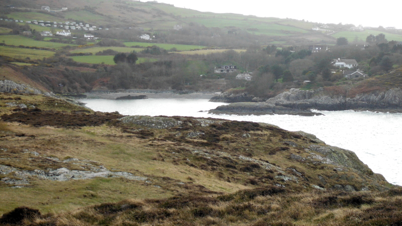  looking down on Porth Eilian 