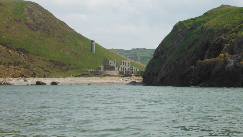  the porcelain factory in Porth Llanlleiana  