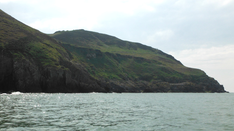  looking back along the coast  