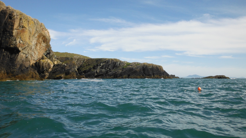  the next headland and the start of the islands  