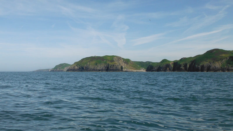  looking eastwards along the coast to Point Lynas  