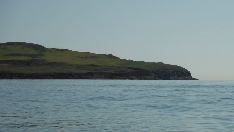  looking west to Carmel Head 