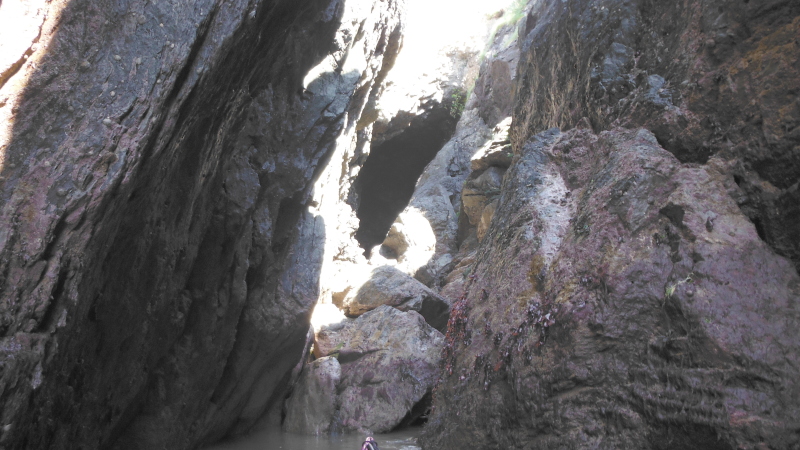  the cave at the end of the narrow passage 