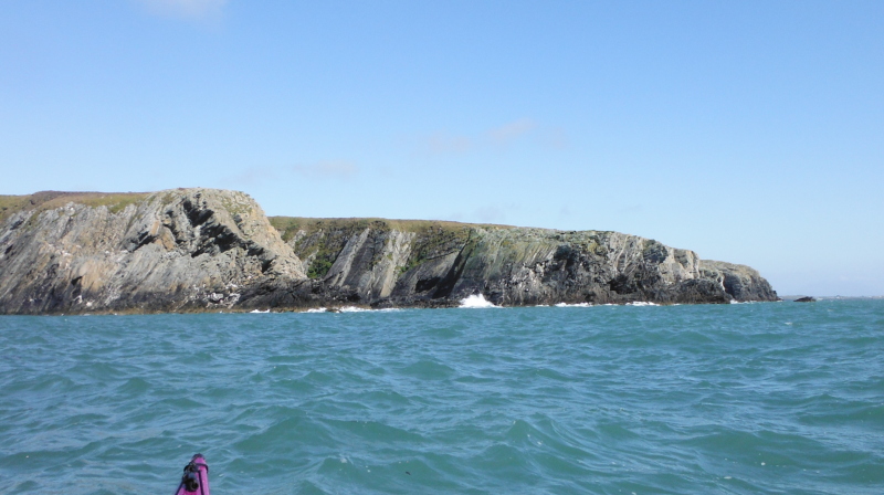  part of the coastline on the way round to Penrhyn Mawr 