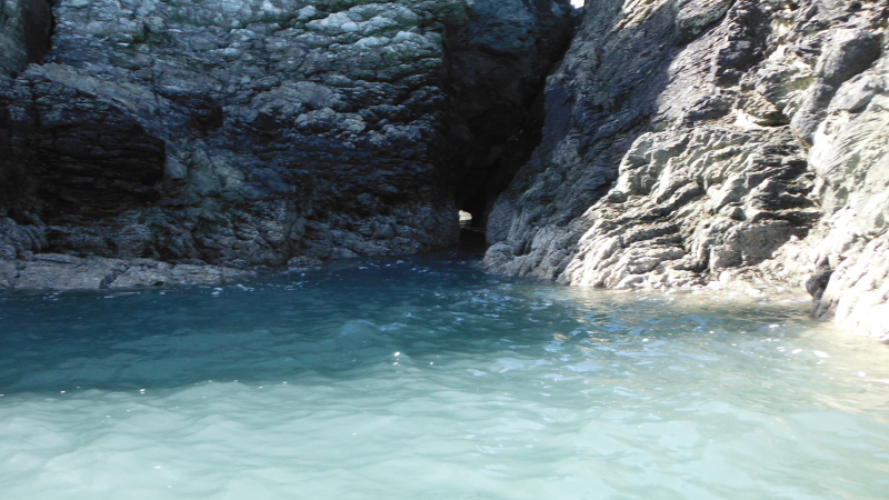  the low arch through the rocks 