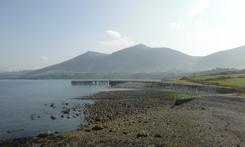  looking east from Morfa towards the pier 