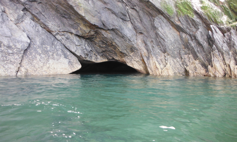  one of the “eyebrow caves” 