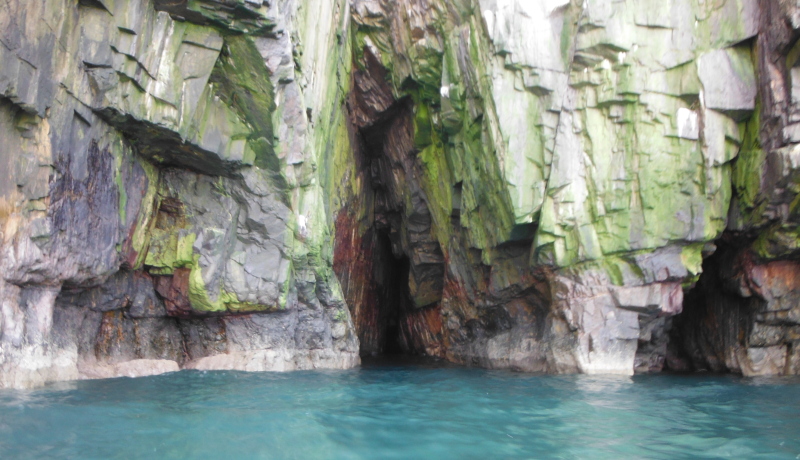  the entrance to the second cave 