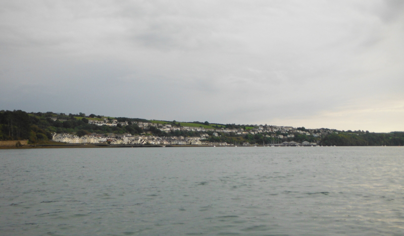  looking along to Y Felinheli 