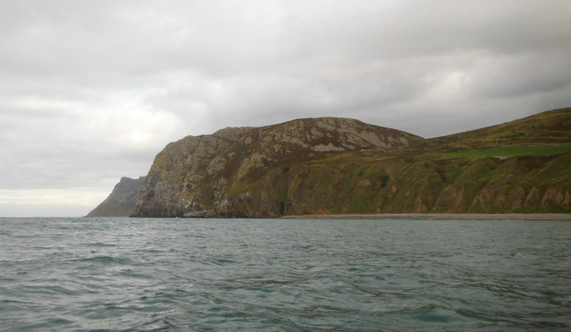  looking back to Penrhyn Glas  