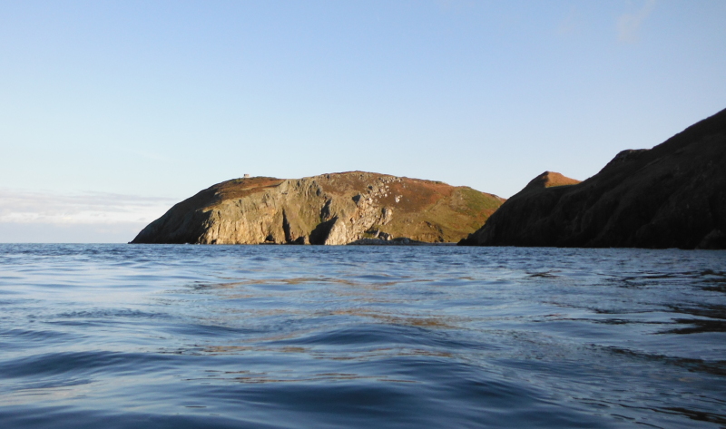 the headland Dinas Gynfor