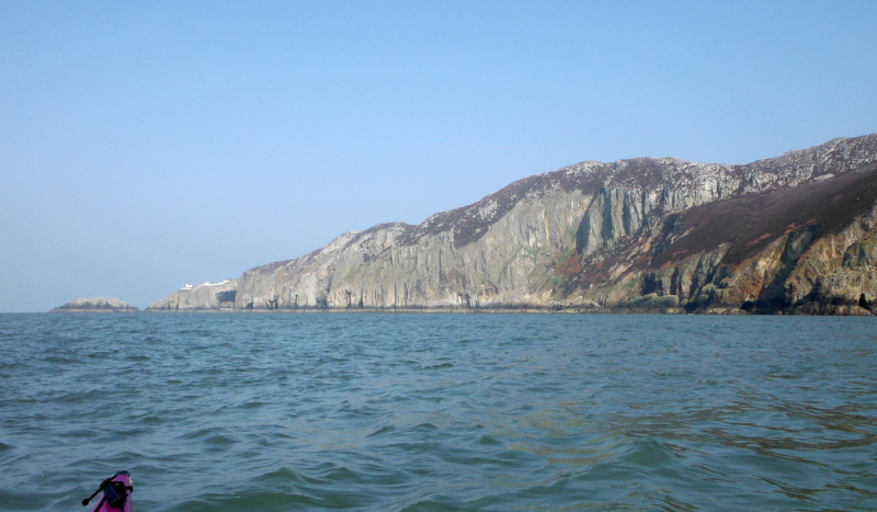 looking along to North Stack 