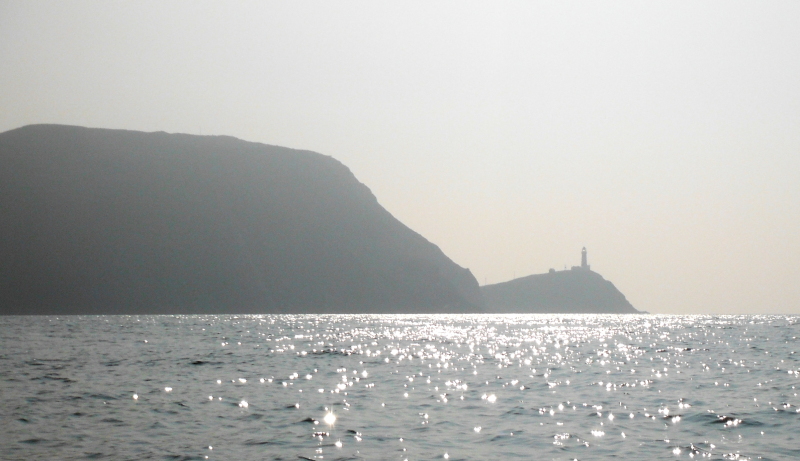 looking back to South Stack 