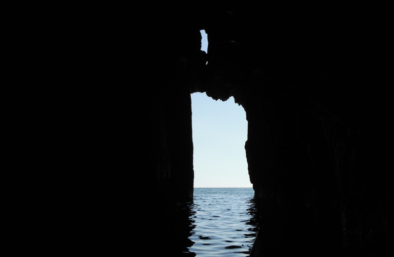 the cave with the window 