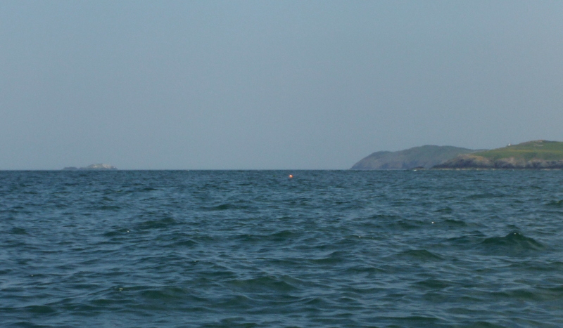 looking east towards Middle Mouse and Dinas Gynfor 