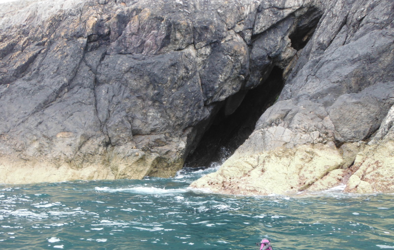 one of the caves 