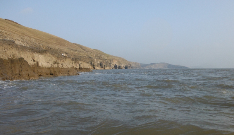  looking back along the coast 