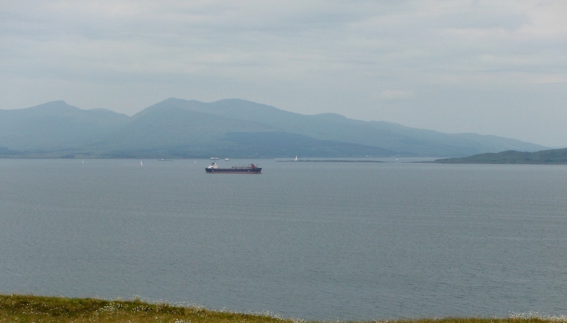  looking out from the hill above Ganavan 