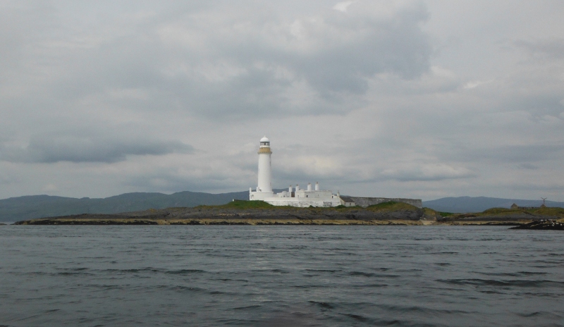  looking across to the lighthouse on Eilean Musdile 