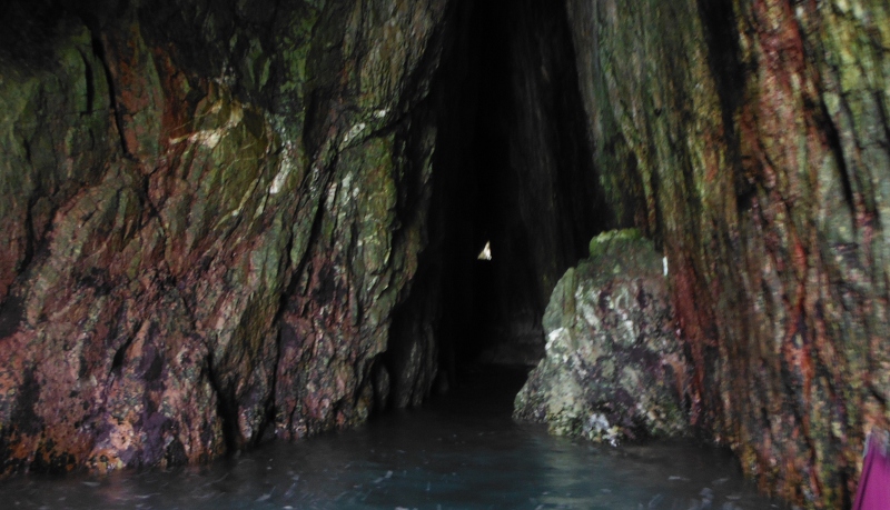  looking into the tunnel through to Parliament House cave 