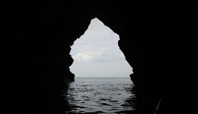  inside the cave 