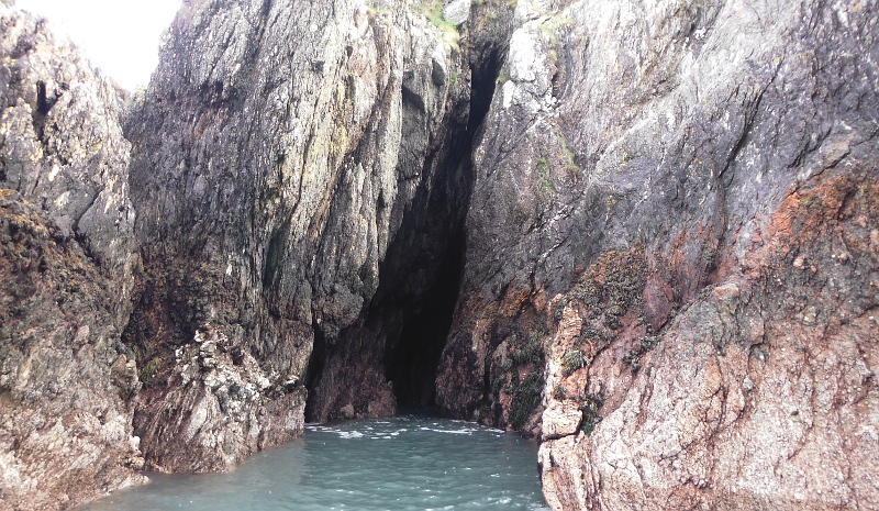  looking in towards the cave 