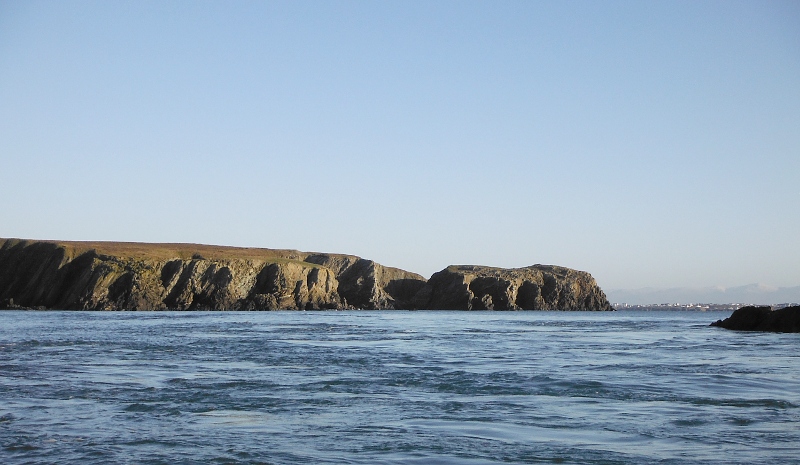  looking across to Dinas Stack 